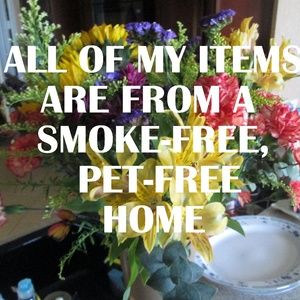 Smoke-Free, Pet-Free, Clean home.